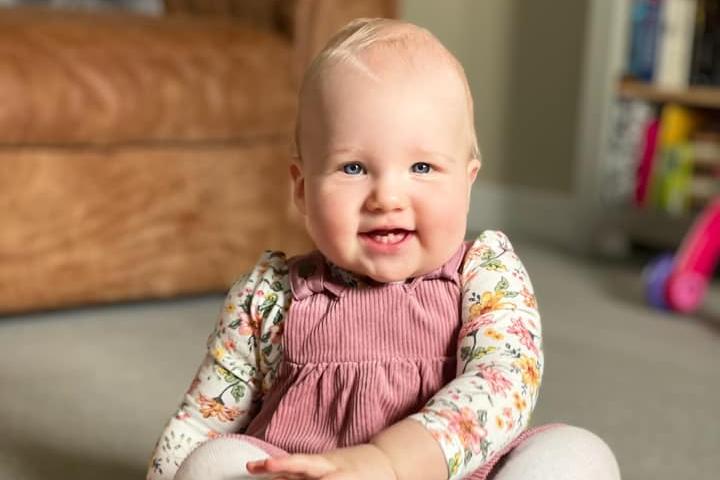 Rebekah Harrison, said: "Molly Sophia - Born 8.4.20 weighing 8.15lbs."
