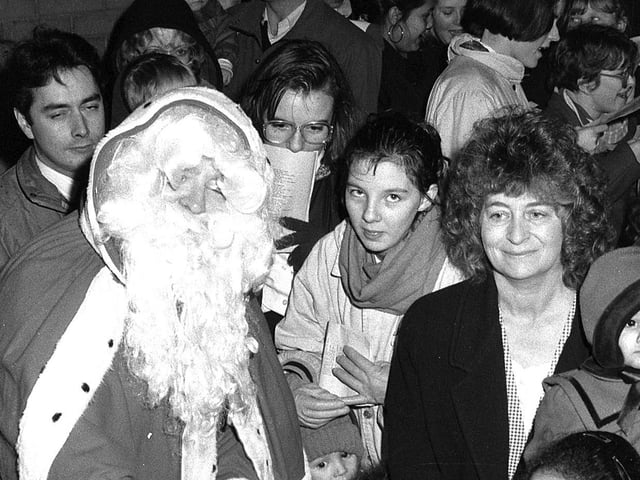 1990 and Ollerton's Christmas Lights event