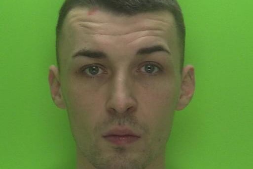 Ashley Walker, 30, of Highwray Grove, Clifton, pleaded guilty to possession of a bladed article and stalking. He was jailed for two-and-a-half years and given a 10-year restraining order against the victim, on May 28.
