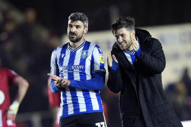 Sheffield Wednesday's Callum Paterson and Josh Windass are both currently sidelined with injury. (Steve Ellis)