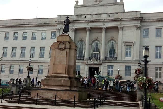 Barnsley Town Hall.