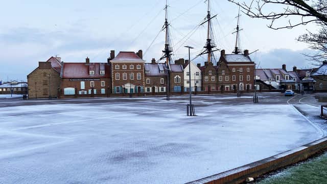 The National Museum of the Royal Navy, in Marina Way, Hartlepool, looking beautiful on Thursday morning.