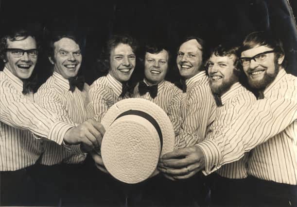 The Pearson brothers of Bolsterstone Male Voice Choir April 1975