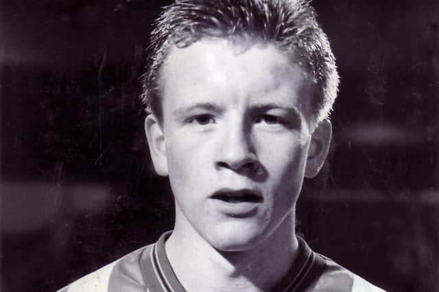 Current gaffer Chris Wilder in March 1987