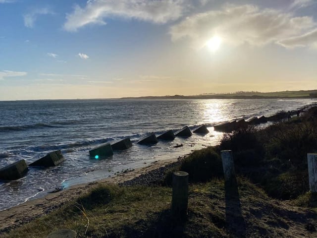 A trip to Alnmouth Beach.