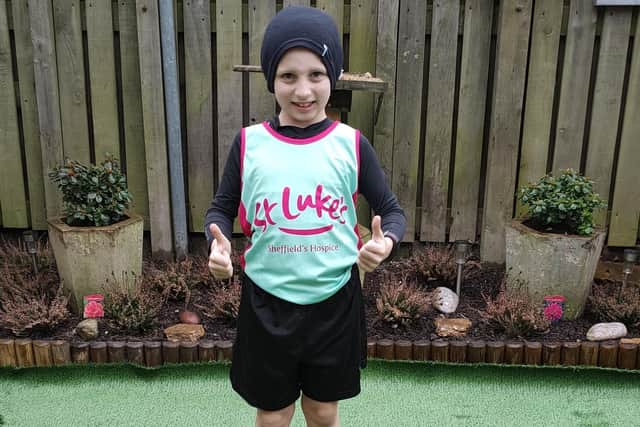 Eddie Reynolds completed a 100-mile challenge last February to raise money for St Luke's Hospice.