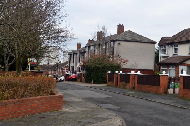 Eleven anti-social behaviour incidents are reported to have taken place "on or near" this street.