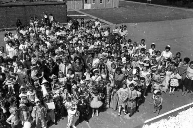 Children celebrate the 1977 Silver Jubilee in Medina Road, Wymering, Portsmouth