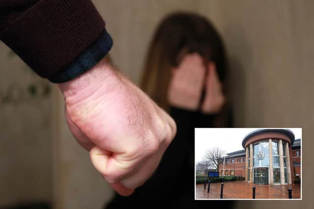 The defendant appeared at Mansfield Magistrates' Court on domestic violence charges