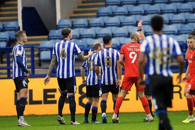 Joost van Aken is now suspended for Sheffield Wednesday. (Pic Steve Ellis)