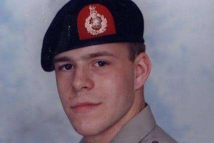 Bill Stewardson's son, Kingsman Alex Green, who died while on active duty in Basra, Iraq