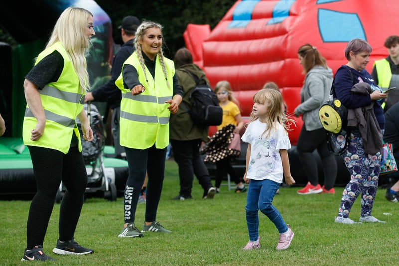 Bonnybridge Gala Family Fun Day dancers demonstrated their best moves. Picture: Scott Louden.