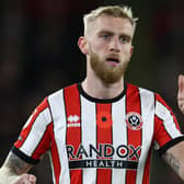 Oli McBurnie says he feels at home at Sheffield United as he discussed the prospect of him extending his stay at Bramall Lane beyond the summer: Darren Staples / Sportimage