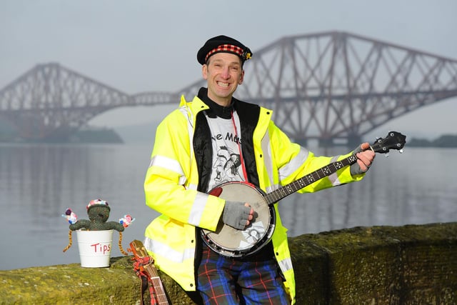 Graeme E. Pearson full time guitar/banjo/ukulele player. From being a regular pub musician in Edinburgh he is now delivering Covid tests.
