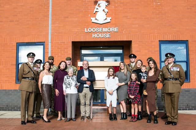 Family of Sgt Loosemore at Loosmore House