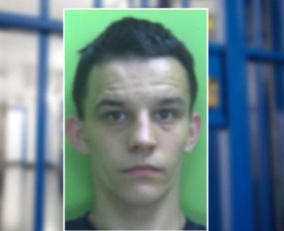 Darron Childs, 20, of London Road, Nottingham, was jailed for a total of three years and 10 months after admitting to charges of robbery and possession of a bladed article in a public place.