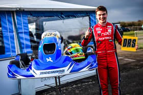 Birlkdale School pupil Rowan Campbell-Pilling is following in the footsteps of Formula One star Lewis Hamilton. He has just won his first senior title