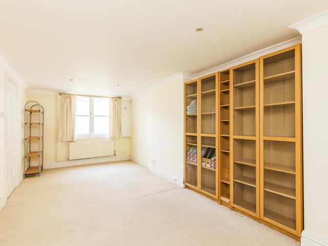 Imagine how much you could store on these shelves!
