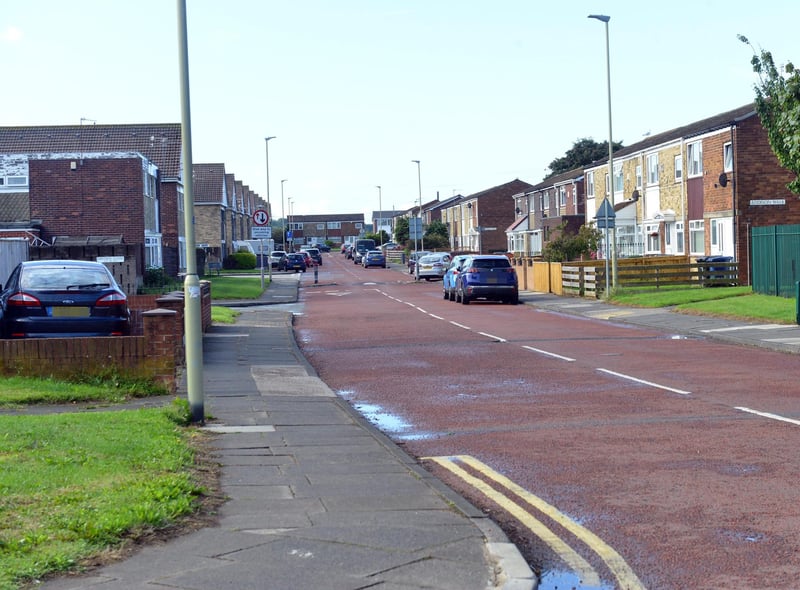 Fourteen incidents, including eight violence and sexual offences (classed together), are reported to have taken place "on or near" this street.