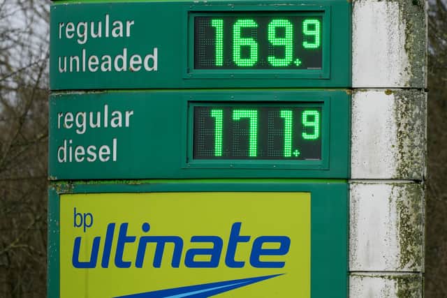 Fuel prices across the UK continue to rise. (Photo by Christopher Furlong/Getty Images)