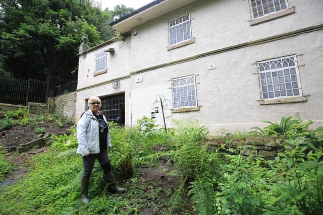 The Friends of Birley Spa are determined to restore the derelict Grade II-listed Birley Spa bath house, on Dyke’s Lane, Hackenthorpe. Pictured is Fiona Milne from the Friends of Birley Spa. Picture: Chris Etchells
