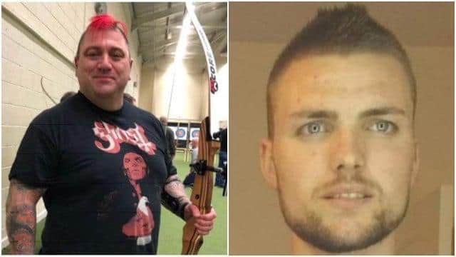 L-R: Jason Mercer and Alexandru Murgeanu died on the M1 smart motorway near Sheffield in June 2019
