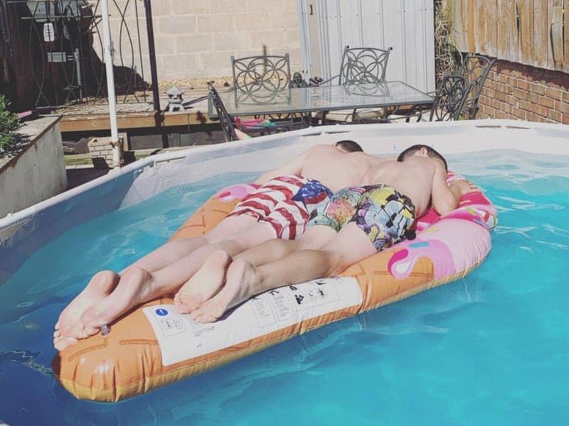 Readers of The News also submitted hot weather photos as temperatures hit 28C over the weekend (July 17-18, 2021).