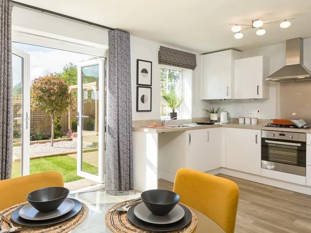Ellerton, a three bedroom new build home in Havant Road, Emsworth, is on the market for £360,000. It is listed on Zoopla by Barratt Homes - Saxon Corner.