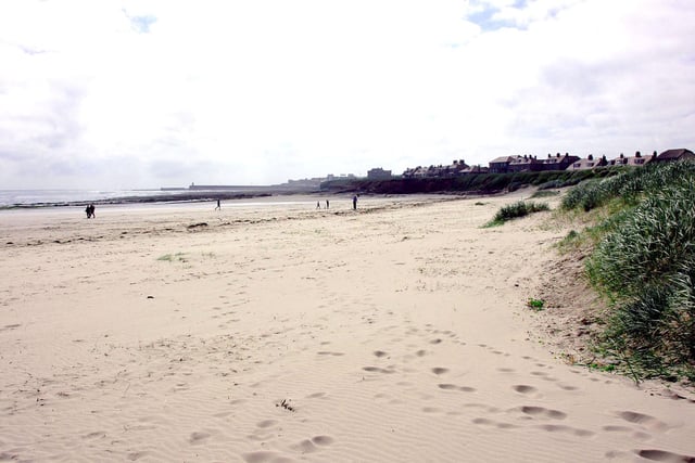 Seahouses is another fantastic beach which is very popular with families and dog walkers and close to the amenities of the village. It is possible to walk three miles along the sand to Bamburgh Castle and there are great views out towards the Farne Islands.