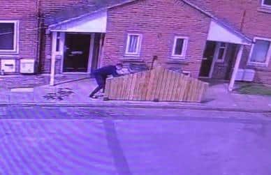 Adam Wardle, aged 23, of Bondfield Crescent, Barnsley, was caught on CCTV punching and kicking a three-year-old tan mastiff cross, called Bobby, before continuing his cowardly attack by using a mop handle to beat the dog. He has been banned from keeping animals for 10 years, following an RSPCA investigation, after he admitted causing unnecessary suffering to the dog under the Animal Welfare Act 2006 and was sentenced at Barnsley Magistrates’ Court