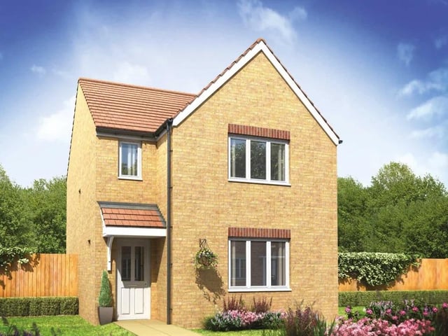 This three bedroom detached house St. Georges Avenue, Havant, is on sale. It is listed by Persimmon Homes - St Georges Keep, as price on application (POA).