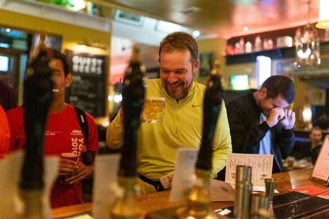 The Sheffield Half Pint Marathon, a collaborative charity event organised by True North Brew Co and Loxley Brewery to raise money for Sheffield Mind.