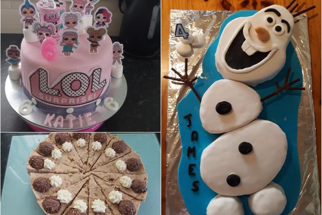 Sandra Knowles has been busy in the kitchen! Here are just some of her homemade cakes.