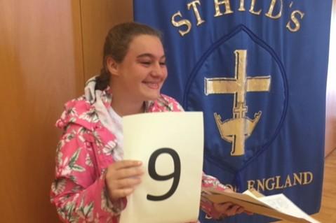 Ellie Tabley achieved 3 grade 9s, 4 grade 8s, 2 grade 7s and a BTEC. She will be continuing her studies at English Martyrs Sixth Form.