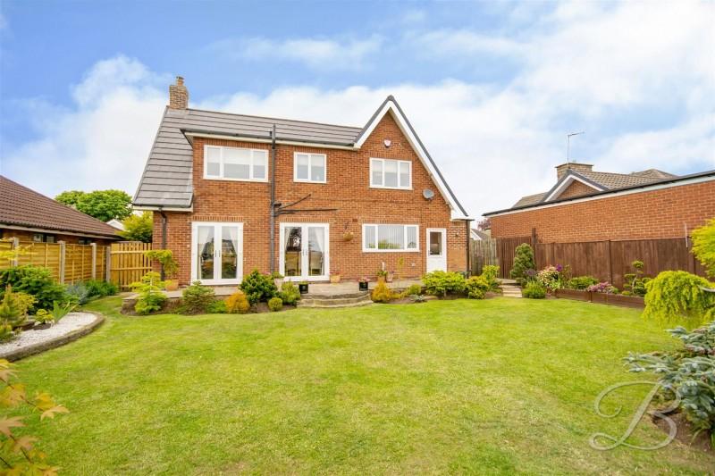 The outside space benefits from having "wonderful" gardens to both the front and rear elevations.