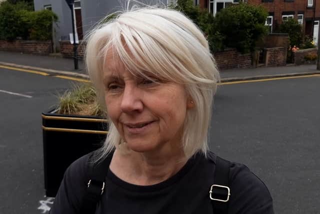 fire safety is among the issues that have been raised by residents who opposed new ‘active travel zones’ in Sheffield. Pictured is Marie McLaughlin