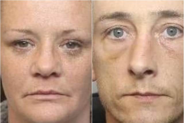 Natalie Mackay and Stewart Price have been jailed for their part in an attack on a woman in Pinstone Street in Sheffield city centre