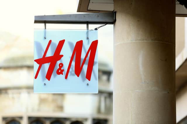 H&M has announced the closure of a number of its stores