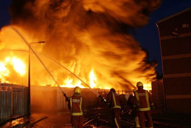 Firefighters in action in South Yorkshire (Archive image: Tim Ansell/ SYFR)