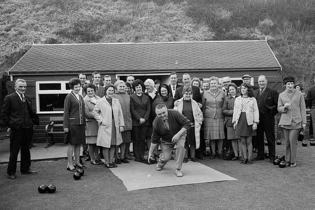 Shirebrook Welfare Bowls club Opening in 1972