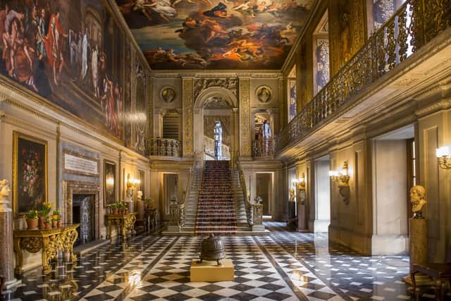 The Painted Hall at Chatsworth. Credit to Chatsworth House Trust.