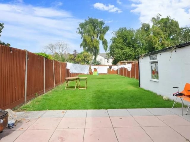 This five bed terrace house in Stubbington Avenue, North End, has gone on sale for £500,000.