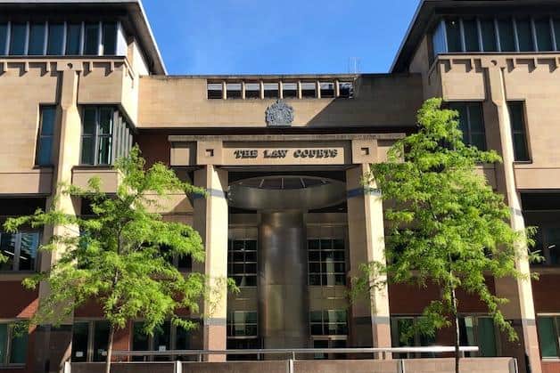 Pictured is Sheffield Crown Court.