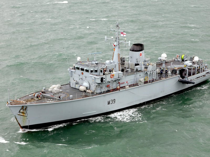 HMS Hurworth is currently in Portsmouth, with her last major operation being Exercise Sea Breeze. This saw new and advanced mine-hunting technology being trialled, alongside HMS Stirling Castle.