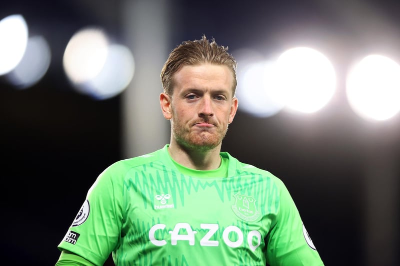 Pickford has been in sensational form this season and only David Raya has more clean sheets.