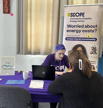 Scope's Community Disability Energy Advice session