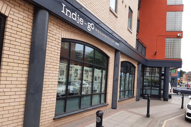 The frontage of the new Indie Go bar Sheffield, on Eldon Street, formerly home to the Devonshire Cat