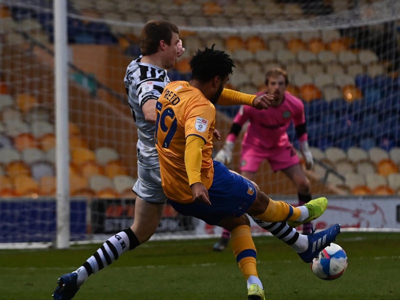 Reid has a pop at goal. Picture: Andrew Roe/AHPIX LTD