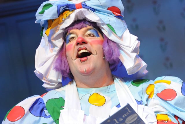 Much-loved Lyceum pantomime dame Damian Williams as Mrs Smee in Peter Pan at the Lyceum, 2010/11