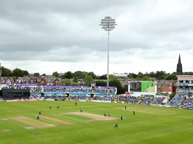 Yorkshire Vikings host Derbyshire Falcons in the T20 Blast last year. Photo by Jan Kruger/Getty Images